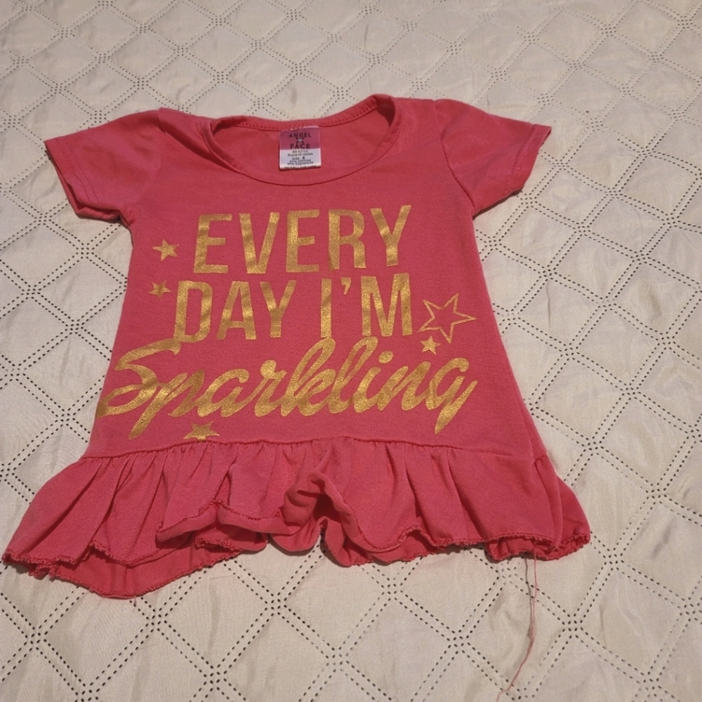 Little miss Top Gently Worn size 4